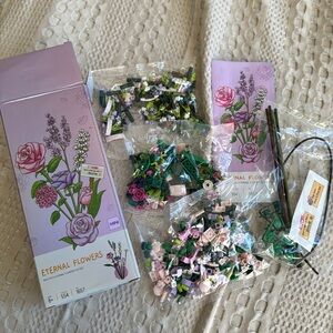 Build Bouquet Lego Bricks New In Box